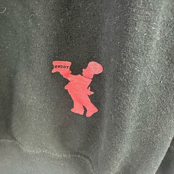 Carlos Bake Shop Size M Hoodie Sweatshirt Black Hoboken NJ Iconic Loungewear - Picture 4 of 9